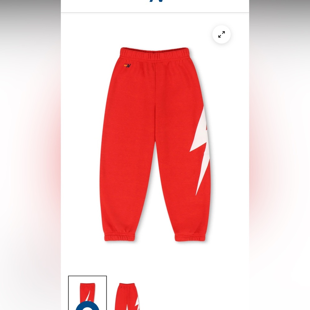 Aviator nation top and bottoms bolt sweats